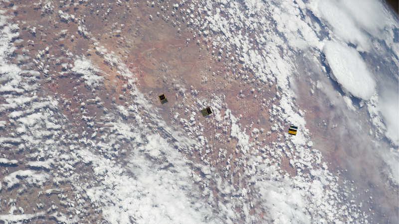Illustration for article titled The space station is now fully armed and operational with a cannon